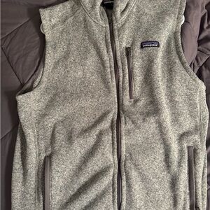 Patagonia Gray Fleece Vest